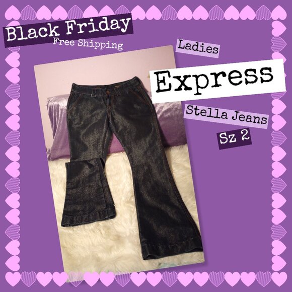 Express Stella Jeans Size 2 - Picture 1 of 4